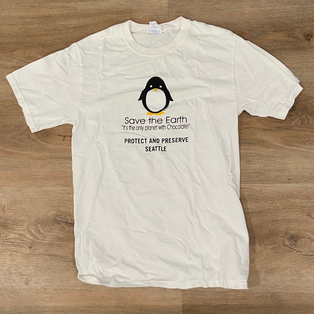 seattle save the planet t-shirt